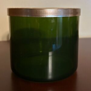 Green Glass Jar